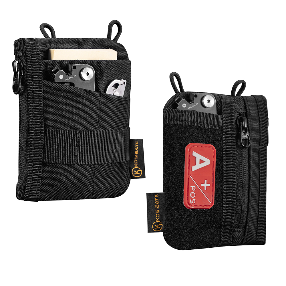 Edc Everyday Carry Bag - Сумка-органайзер EDC с нашивками «сделай сам»