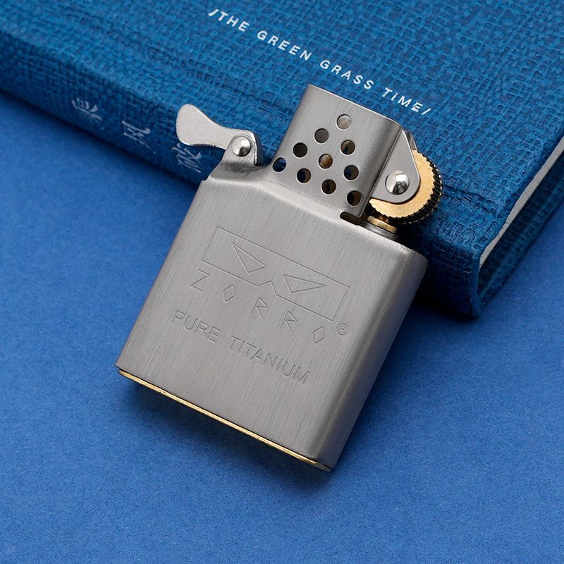 Lighter Insert Zippo - Титановая вставка Zorro, ветрозащитная зажигалка для