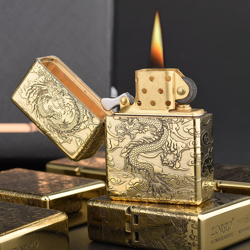 ZORRO 912 912S Ретро Высококач – обзор и цена Lighter Insert Zippo