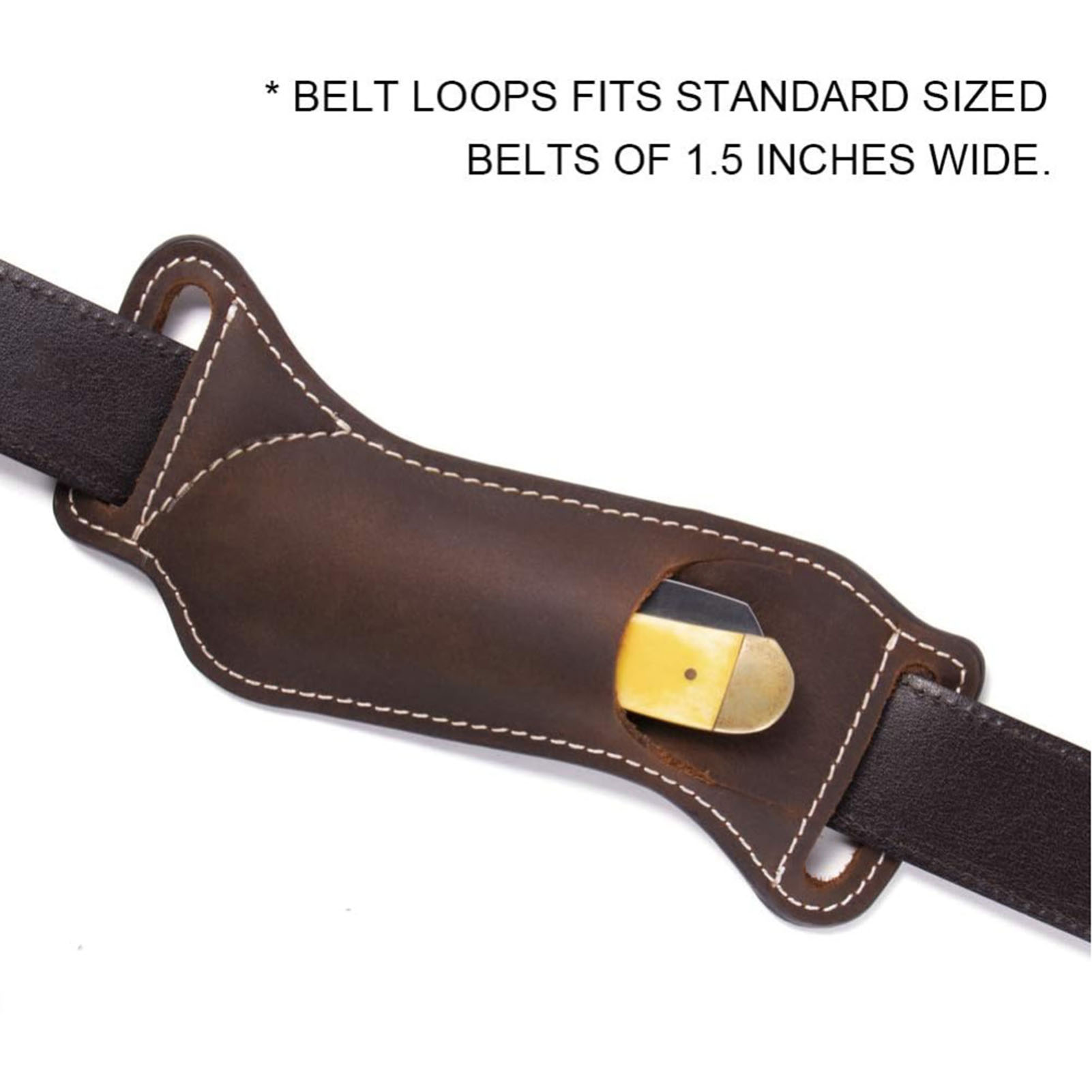 Кожаная поясная сумка для ножа – обзор и цена Edc Carry Belt Leather