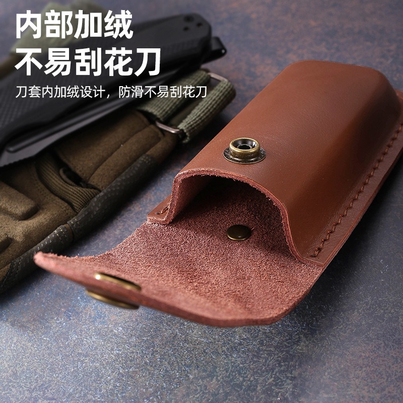 Чехол для ножа из натуральной  – обзор и цена Edc Carry Belt Leather