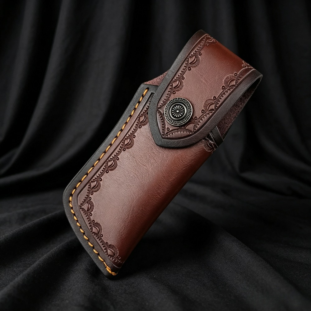 Коричневый чехол для ножа из т – обзор и цена Edc Carry Belt Leather